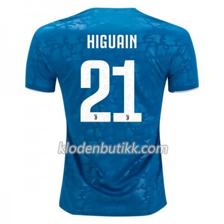 Juventus HIGUAIN 21 Tredje Fotballdrakt 2019-2020 Kortermet